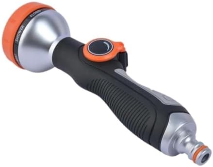 8 Function Garden Hose Nozzle, ABS TPR Thumb Spray Gun by Unknown