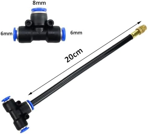 Misting Cooling System with Adjustable Flexible Nozzle, DIY Plant Watering Devices, Water Mist Hose, Garden Irrigation System Kit for Outside Patio Garden Greenhouse Umbrella ﻿(10M(32.8ft)) - Image 5