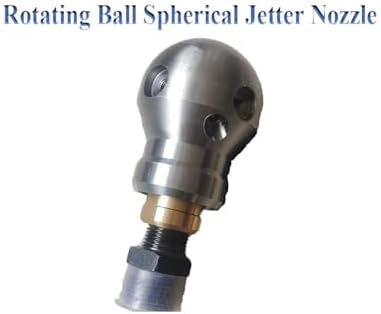 3/8" Rotating Ball Sewer Nozzle - High Pressure Spherical Jetter for Drain Cleaning(3I8 Female 50LPM) - Image 4