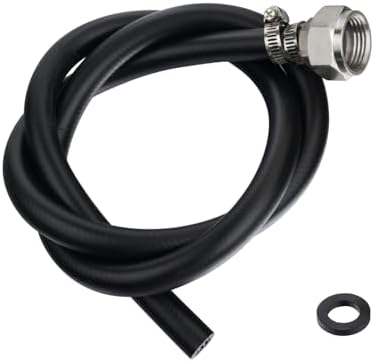 3/4" Hose Thread, 3.9 ft Mop Sink Hose for Commercial Service Sink Faucet by Sepaitek