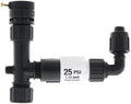 Drip Depot 1/2" Mainline Head Assembly with Filter, 25 PSI, 1 Zone, Compatible with 1/2" (0.600" ID x 0.700" OD) Poly Tubing by Drip+Depot