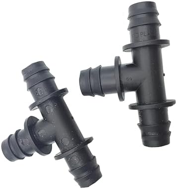 100Pcs 16mm Pipe Barb Tee Connector ID 13mm Hose 1/2" Coupling Garden Water Fittings Micro Drip Irrigation Tubing - Image 4