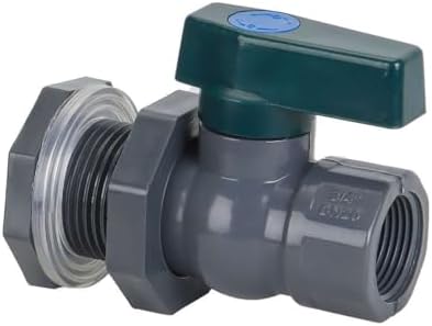 2 Pcs PVC Rain Barrel Diverter Kit with 3/4 Inch Valve and Spigot by Unknown