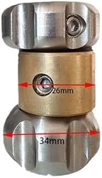 G3/8 SS V-Hammer Rotopuls Vibration Nozzle, 30L-40L - Image 2