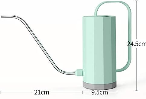Fashion Long Spout Watering Can for Indoor Outdoor Plants 1.8L Watering Pot (Green) - Image 2
