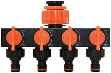 Hoses Connector Garden Hose Distributor 4-Way Faucet Hose Water Distributor Faucet Connector G1/2 G3/4 G11PCS(C-2) - Image 4