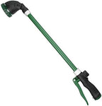 Watering Wand for Hanging Baskets & Windows, Lightweight 6-Spray Wand, Ergonomic Nozzle for Garden, Patio, Car Cleaning (Green, 24 Inch) by FLORIAX
