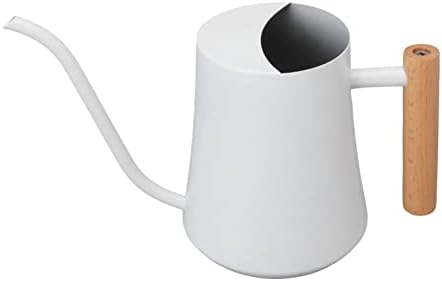 Jeffergarden Stainless Steel Watering Can, 1000ml Long Spout Wood Handle - Image 4