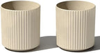 Veradek Demi Series Planter - Large Round Outdoor Planter by VeradekOutdoor