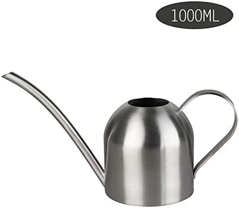 Naysku Stainless Steel Watering Pot, Watering Can for Indoor House Plants Long Spout Brushed Stainless Steel Watering Pot, Small Purling Can Indoor Watering Flower Kettle,500ml - Image 2