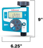 Gilmour Single Outlet Electronic Water Timer for Garden Hose, Irrigation Timer for Sprinklers and Drip Lines, Blue - Image 4