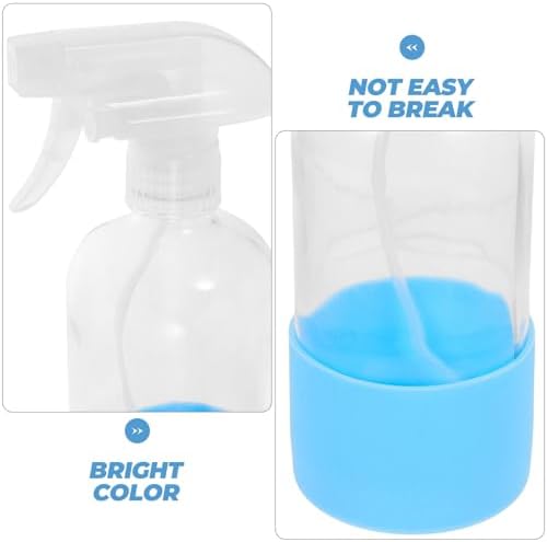 Mikinona 2pcs Fine Mist Spray Bottle 500ml Glass with Silicone Sleeve - Image 3