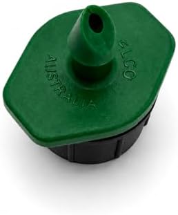 Antelco 30485 CETA PC Drip Emitter, 2 GPH Green, 1/4" (0.16") Barb Pressure Compensating Dripper for Drip Irrigation Tubing, Self-Flushing, UV Resistant (100-Pack) - Image 3
