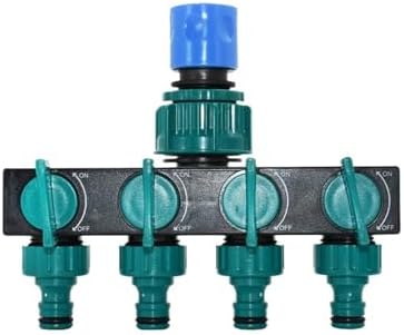 Hoses Connector Garden Hose Distributor 4-Way Faucet Hose Water Distributor Faucet Connector G1/2 G3/4 G11PCS(C-1) - Image 6