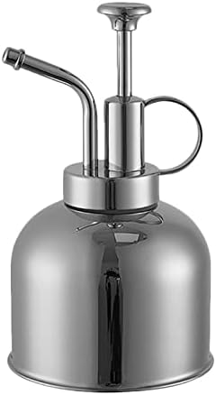 Sprinkler Bottle Watering Can for Indoor Plants Mini Vintage Watering Pot Copper Watering Can Flower Watering Bottle for Outdoor and Indoor House Plants Sprinkling can(Silver) by Unknown