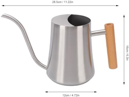 1L Indoor Watering Can for Indoor Plants with Long Spout Wood Handle - Image 5