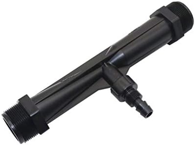 Hose Connector Adapter 1.5 (1-1/2) Inch Thread Irrigation Drip Device Venturi Fertilizer Injector Agriculture Garden Water Tube Ejetor Home Garden (Diameter : As image size) by Unknown