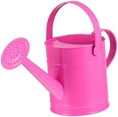 Multi-use Iron Art Watering Pot for Indoor Outdoor Plants Garden Sprayer for Succulents and Air Plants Red Spray Bottle Suitable for Household Gardening by KONTONTY