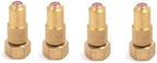 High Pressure Nozzle Brass Water Pipe Nozzle for Garden Hoses | Adjustable Features | Fits Standard Hoses, Garden Sprayers, Nozzles Brass Ceramic Spray disc 10pc by Unknown