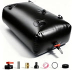 650 Gallon Water Bladder Tank, 2000D PVC Portable Water Storage Bag Black by Unknown