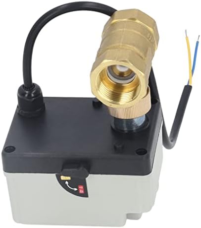 Motorized Ball Valve Brass Body ABS Shell 2 Way Normally Closed Electrical Ball Valve DC12 To 24V DN20 IP54 For Industrial Automation Control Systems - Image 5