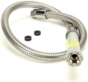 T&S Brass B-0036-H 36" Flexible Stainless Steel Hose - Image 3