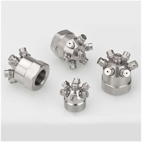 360° Spin Nozzle 13-Hole Multi-Head Linear & Full Cone Spray High Pressure Water for Construction & Tank Cleaning(1.2Female 2.0mm) - Image 4