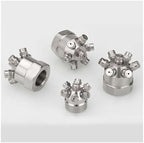 360° Spin Nozzle 13-Hole Multi-Head Linear & Full Cone Spray High Pressure Water for Construction & Tank Cleaning(1Female 3.6mm) - Image 5