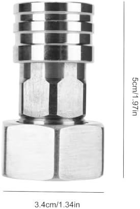 Garden Hose to Mini Power Washer Adapter 3/4 GHT to 1/4 Quick Con - - Image 2