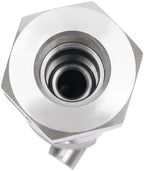 1/2" Cleaning Nozzle, 360° Rotating Spray Nozzle, 303 Stainless Steel Washing Nozzle, 50L/Min Flow High Pressure Continuous Rotary Washer Nozzle for Barrel Tank Cleaning - Image 3