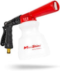 Maxshine Low Pressure Foam Gun – 1L Bottle, Anti-Slip Base, Universal Garden Hose Connection – Lubricated Foam, Dirt Removal, Quick Cleaning for Automotive Exterior by Maxshine