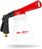 Maxshine Low Pressure Foam Gun – 1L Bottle, Anti-Slip Base, Universal Garden Hose Connection – Lubricated Foam, Dirt Removal, Quick Cleaning for Automotive Exterior by Maxshine