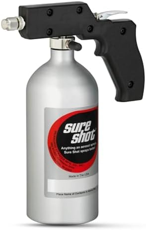 Sure Shot M2400S 24 oz Anodized Aluminum Sprayer, Adjustable Nozzle by SureShot