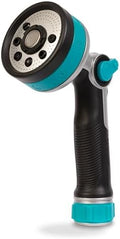 Gilmour Heavy Duty Thumb Control Garden Hose Nozzle with 8 Pre-set Spray Patterns, Water Hose Nozzle for Watering Garden or Lawn, Thumb Trigger (Pack of 10) by Gilmour