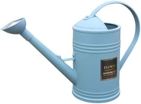 Long Spout Watering Can, 1.8L Metal Sprinkler Head for Indoor Outdoor by Unknown