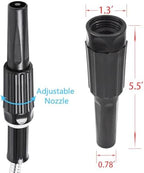 75ft 304 Stainless Steel Garden Hose Water Hose with Adjustable Nozzle Outdoor Heavy Duty Flexible Lightweight,No Kink - Image 4