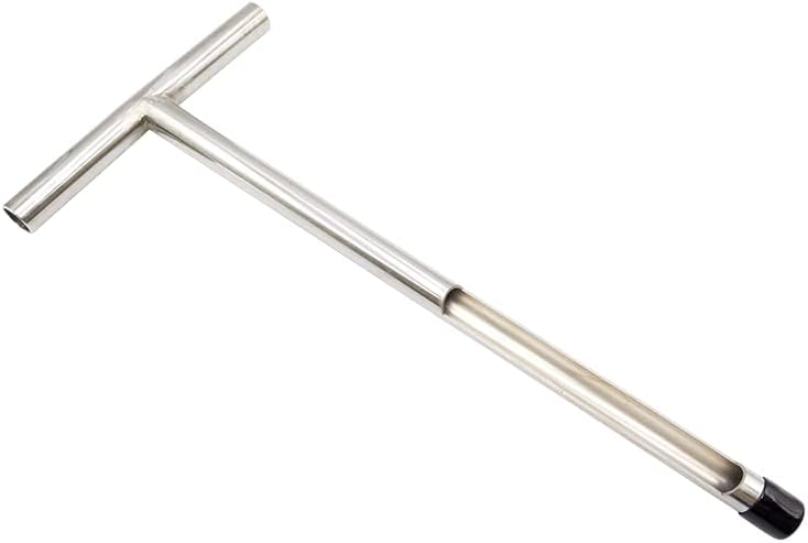 X·CELLENT Soil Probe, Soil Sample Probe 20 Inch with Reusable Soil Sampler Bags,Stainless Steel T-Style Handle Soil Test Kit, for Soil Sampling Plant Care/Agriculture/Garden/Farm(20”S/T-Style） - Image 5