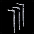 300Pcs 4mm Elbow Drippers Garden Micro Irrigation Drip Emitter 4/7mm Hose Dripper Watering to Root Dripper - Image 3