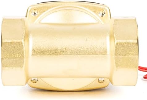 U.S. Solid Smart WiFi Brass Solenoid Valve, 2", 110V AC, Normally Closed, App Remote Control for Water Systems & Automation - Image 5