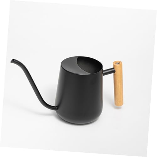 Stainless Steel 1000ml Watering Can with Long Spout, Black - Image 3