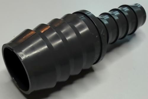 Five Pack - 1 x 1/2 Insert Reducer Coupling Poly PVC Fitting Used for Waterlines, Plumbing Repair, and Irrigation - 1 Insert x 1/2 Insert Reducing Coupling - Image 6
