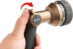 10-Pack Corvid Thumb Control 8-Pattern Garden Hose Nozzle, High-Pressure Adjustable Spray with Ergonomic Soft-Grip Handle and Durable Metal Construction, Ideal for Lawn & Garden, Car Washing - Image 6