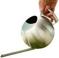 Watering Kettle Stainless Steel Long Spout 1000ml for Plants by Alipis