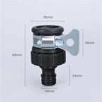 Expandable Garden Hose Repair Kit 10Pcs Universal Water Faucet Adapter Plastic Hose Quick Connect Fitting for Car Washing Garden Irrigation - Image 4