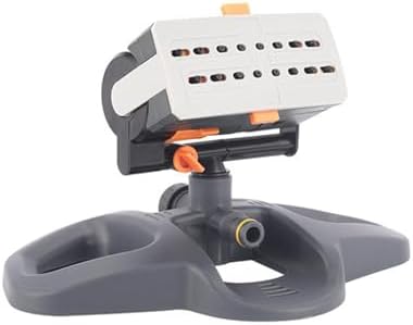 360° Sprinkler for Yard, Lawn Garden Watering, Automatic System Covers135m2 ft Hose Connection(30M) by Unknown
