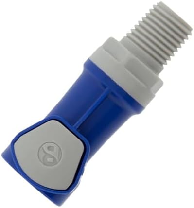 09FBLUT3 Threaded Female Connector Blue 1/4" – Battery Watering System Fitting (Pack of 4) - Image 4