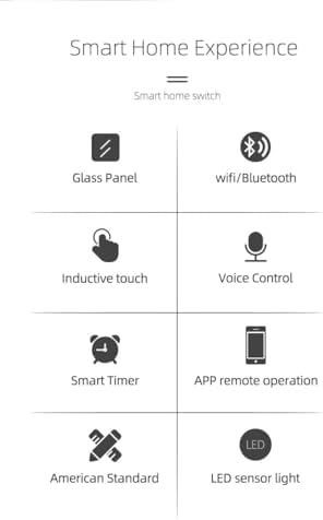 Zigbee Smart Water Heater Switch, Glass Touch Panel,No Neutral line Needed and Neutral line Needed Dual Mode,ZigBee Hub Required, EU, 20A - Image 3