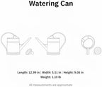 2L Plastic Watering Can with Long Spout & Detachable Rose Head, Lightweight Indoor Plant Waterer for Precise Root Irrigation - Image 7