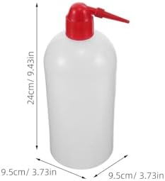 6 Pack Plastic Wash Bottles Precision Nozzle with Narrow Mouth 1000ml - Image 2