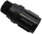 15~45 PSI Preset Pressure Regulator 3/4" Female to Male Thread Reduces Incoming Water Pressure Valve Garden Irrigation Fittings(Black 20PSI) by Unknown